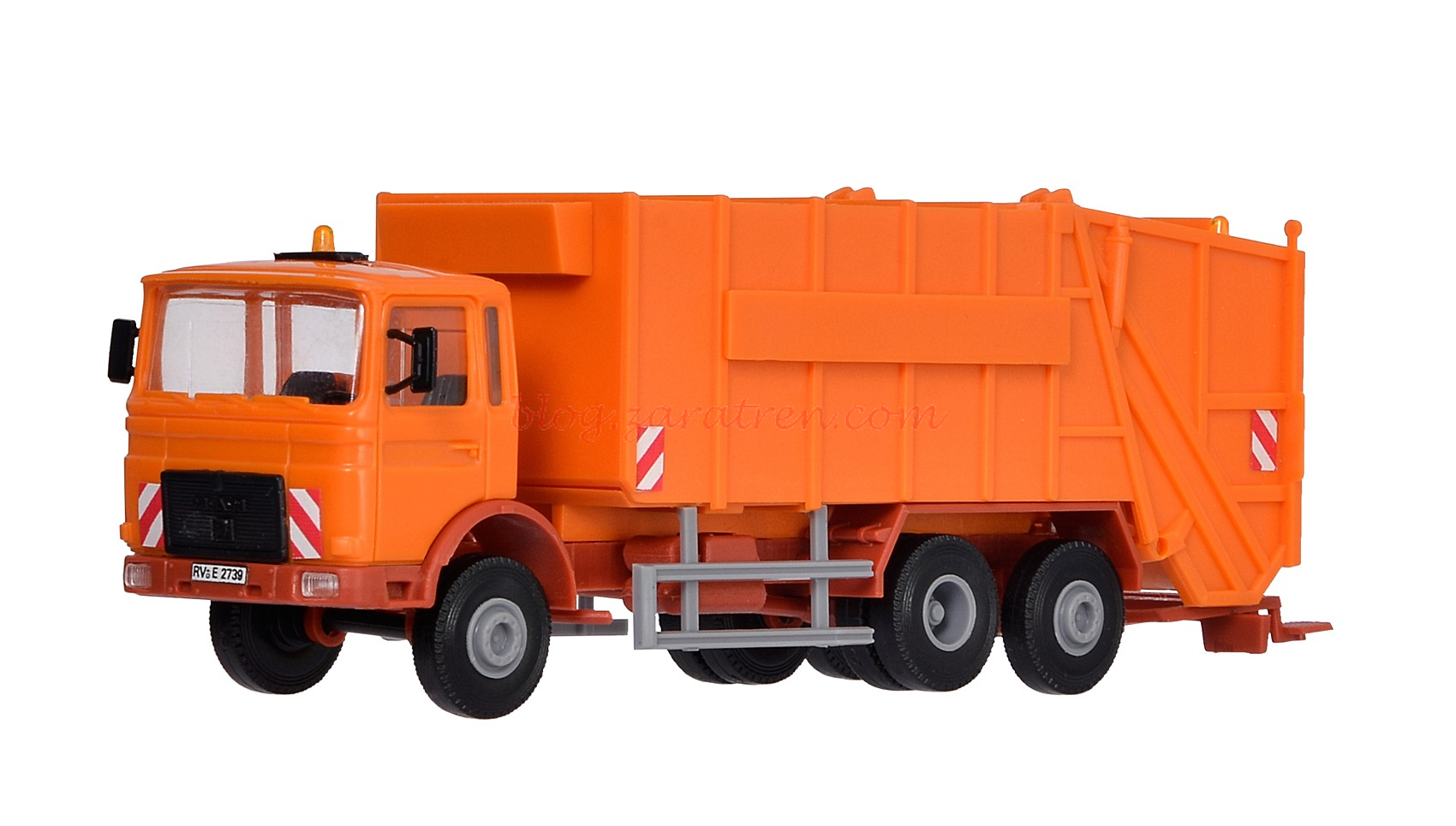 Kibri – Camión MAN de recogida de desperdicios orgánicos, Kit para montar, Escala H0, Ref: 15009