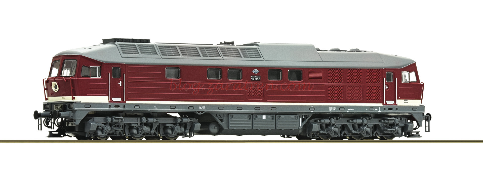Roco – Locomotora diesel clase 132, DR, Analogica, Escala TT, Ref: 36420.