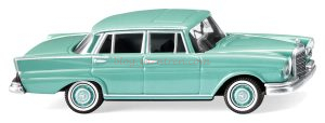 Wiking - Mercedes 220 S, Color Turquesa pastel, Escala H0, Ref: 082410