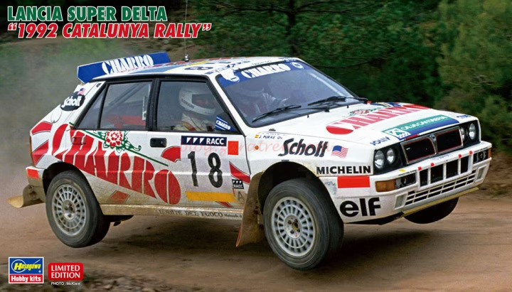 Hasegawa – Coche Lancia Super Delta «1992 Catalunya Rally», Escala 1:24, Ref: 20601