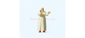 Preiser- El Papa, 1 figura, Escala H0, Ref: 28060