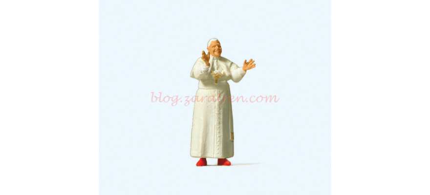 Preiser- El Papa, 1 figura, Escala H0, Ref: 28060