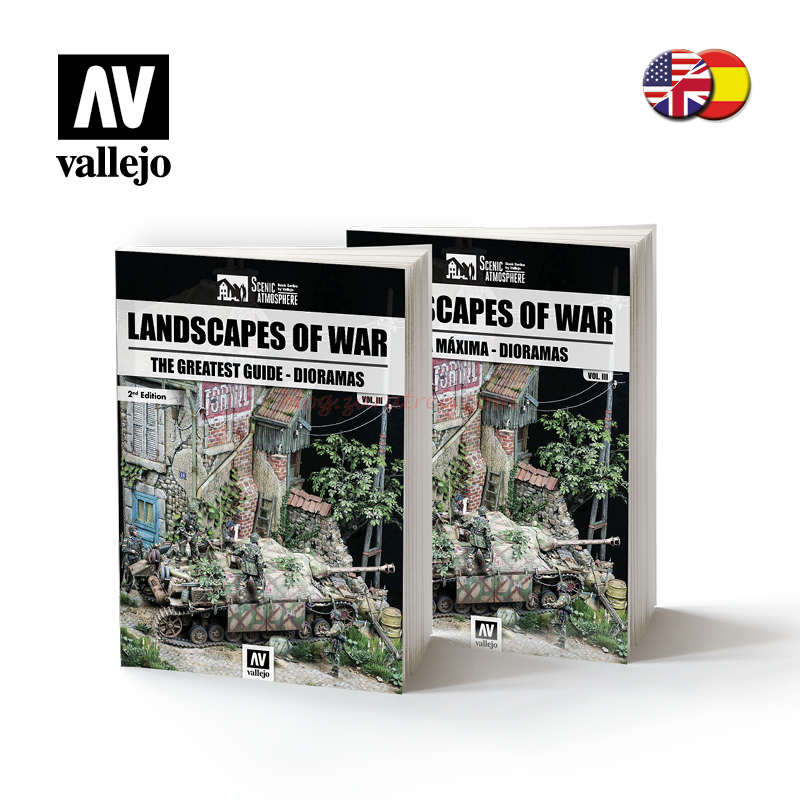 Acción Press ( Vallejo ) – Landscapes of War Volumen 3 ( EN CASTELLANO ), Ref: 75.035