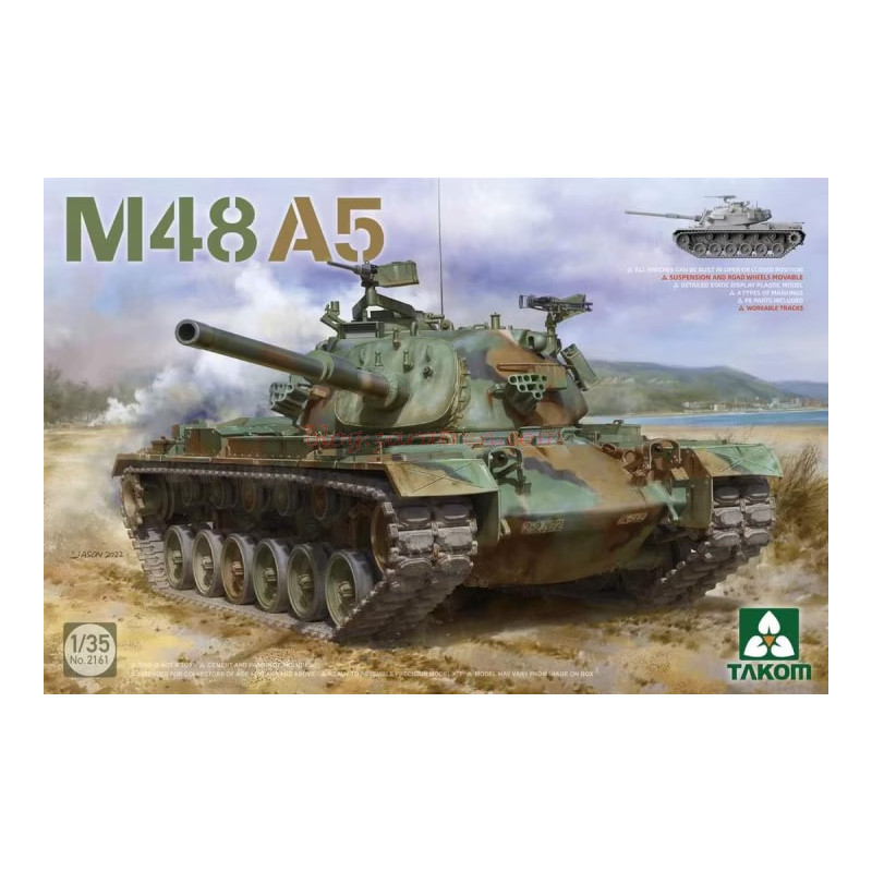 Takom – Tanque M48A5, Escala 1:35, Ref: 2161