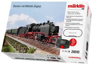 Marklin - Set de iniciacion Digital "BR24 con tren de pasajeros", Escala H0, Ref: 29243