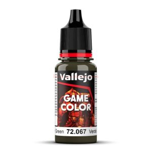 Vallejo - Acrilico Game Color, Verde Caimán, Bote de 17 ml, Ref: 72.067.