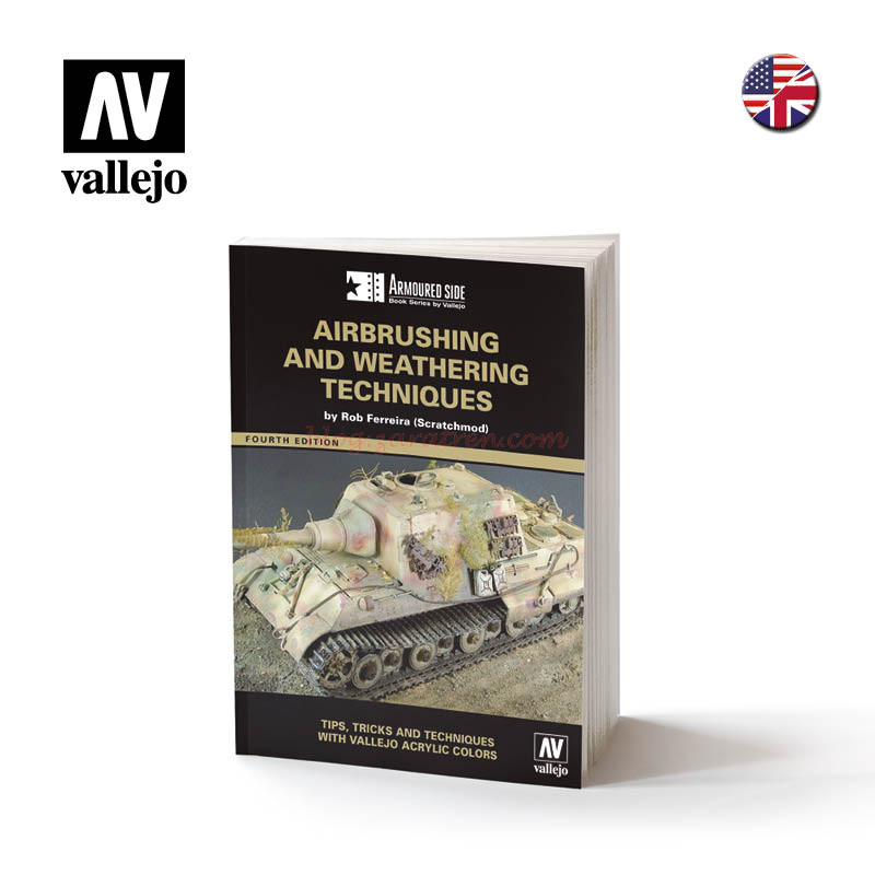 Vallejo – Airbrushing and Weathering Techniques ( EN INGLES ), Ref: 75.002