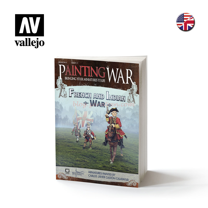 Vallejo – Painting War: French and Indian War ( EN INGLES ), Ref: 75.044