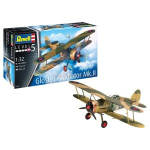 Revell - Avión Gladiador Mk II de Gloster, Escala 1:32, Ref: 03846