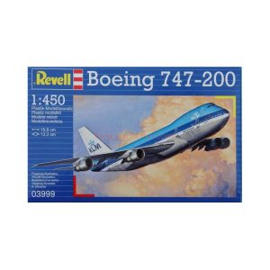 Revell - Avión Boeing 747-200, Escala 1:144, Ref: 03999