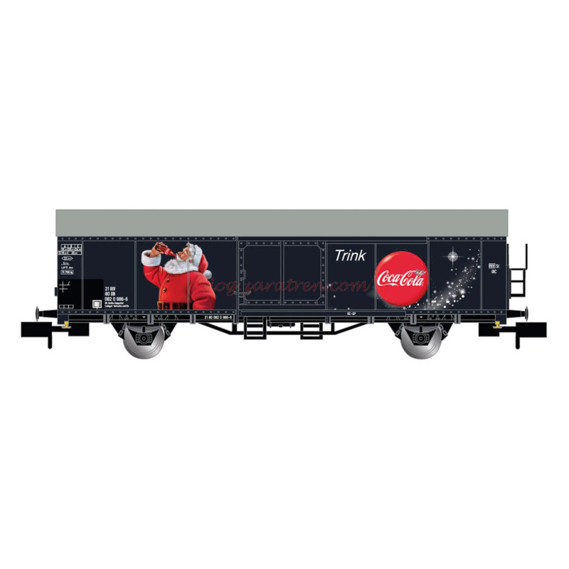 Arnold – Vagón frigorífico serie Ibblps, «Coca-Cola Winter», DB, Época IV-V, Escala N, Ref: HN6647