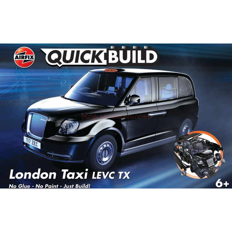 Quickbuild – Taxi LEVC TX Londres, Nivel 1, Ref: J6051