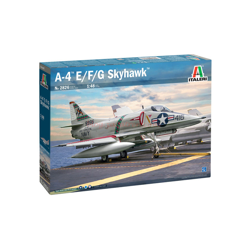 Italeri – Avión A-4E/F/G Skyhawk, Escala 1:48, Ref: 2826