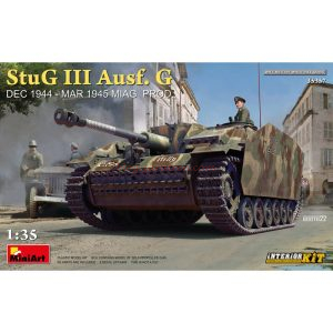 Miniart Models - Tanque StuG III Ausf. G, Escala 1:35, Ref: 35357