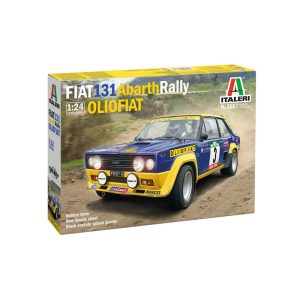 Italeri - Coche FIAT 131 Abarth Rally, Escala 1:24, Ref: 3667