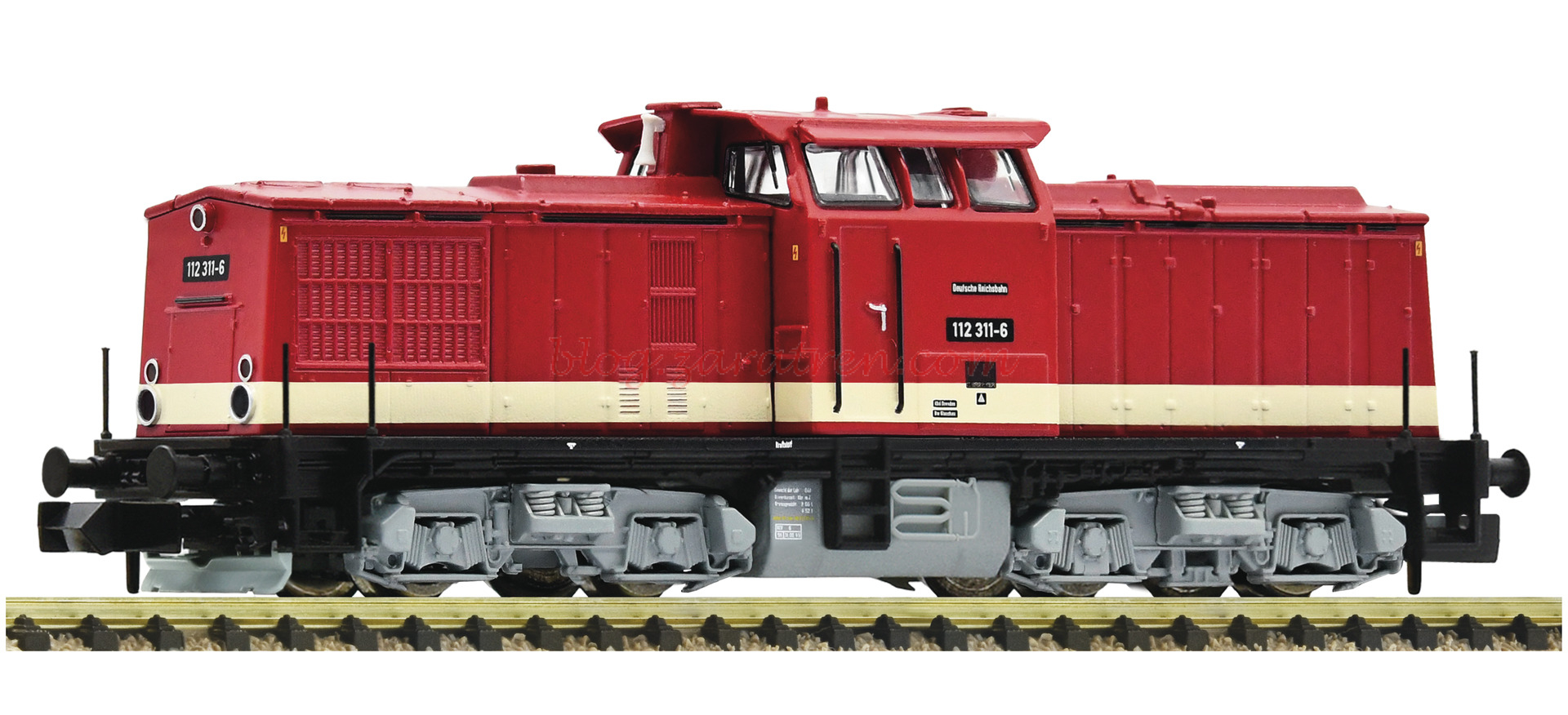Fleischmann – Locomotora diésel 112 311-6, DDR, Analógica, Escala N, Ref: 7360006