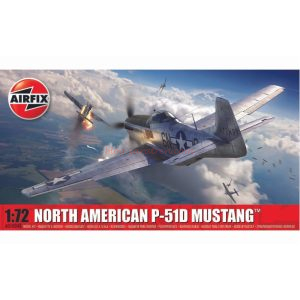 Airfix - Avión Mustang P-51D Norteamericano, Escala 1:72, Ref: A01004B