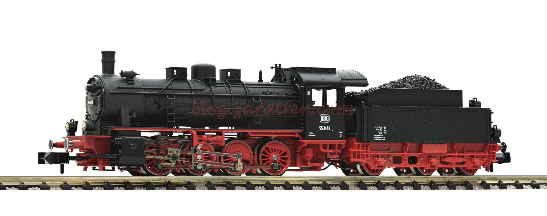 Fleischmann – Locomotora de Vapor 55 3448, DB, Digital, Epoca III, Ref: 781390