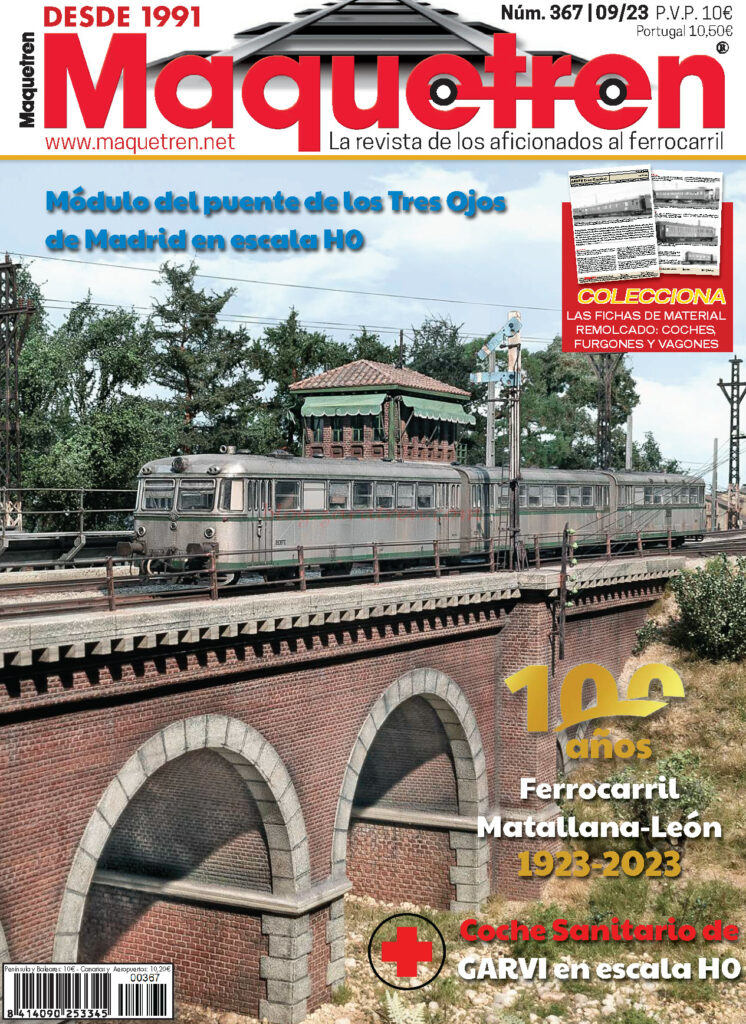 Revista mensual Maquetren, Nº 367, 2023