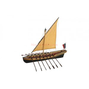 Disarmodel - LE BUCENTAURE, Bote del Almirante Villenueve, Siglo XVIII, Escala 1/30, Ref: 20132