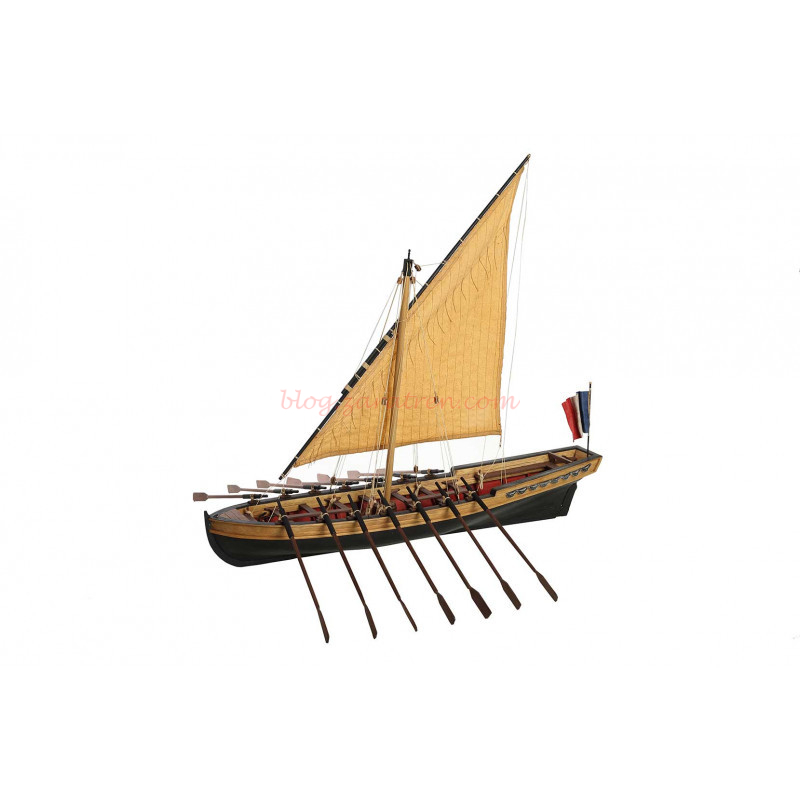 Disarmodel – LE BUCENTAURE, Bote del Almirante Villenueve, Siglo XVIII, Escala 1/30, Ref: 20132