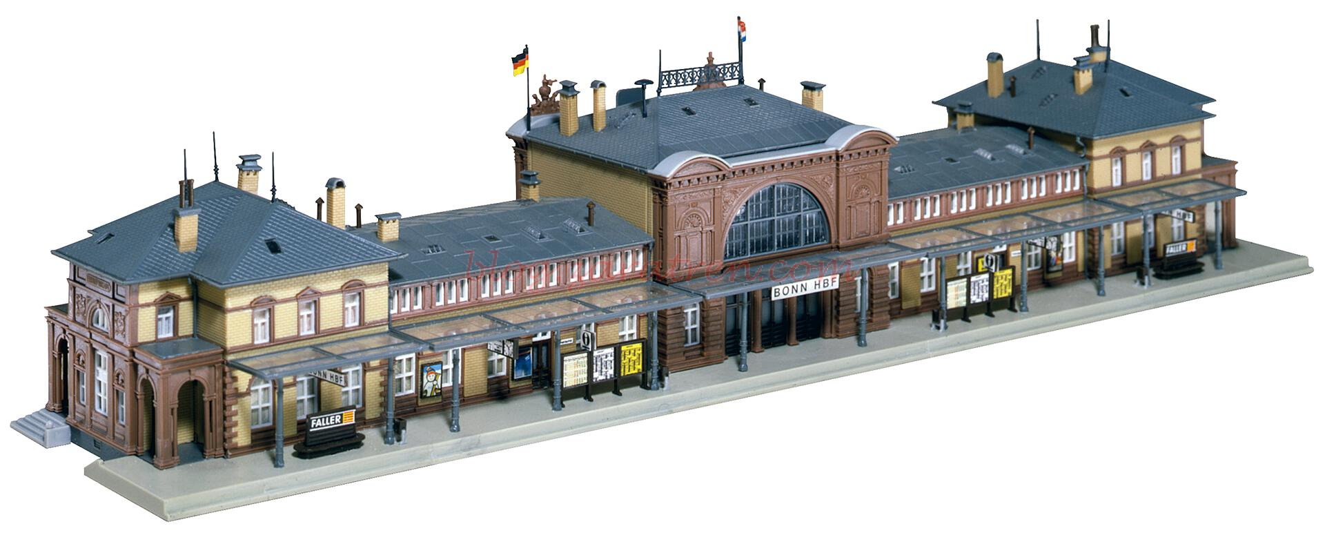 Faller – Estación de tren de Bonn, Epoca I, Escala N, Ref: 212113