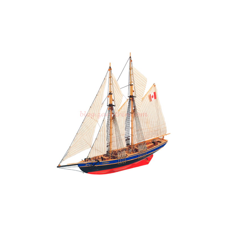 Everships – Barco Bluenose II, Serie maciza, Escala 1/135, Ref: 498003