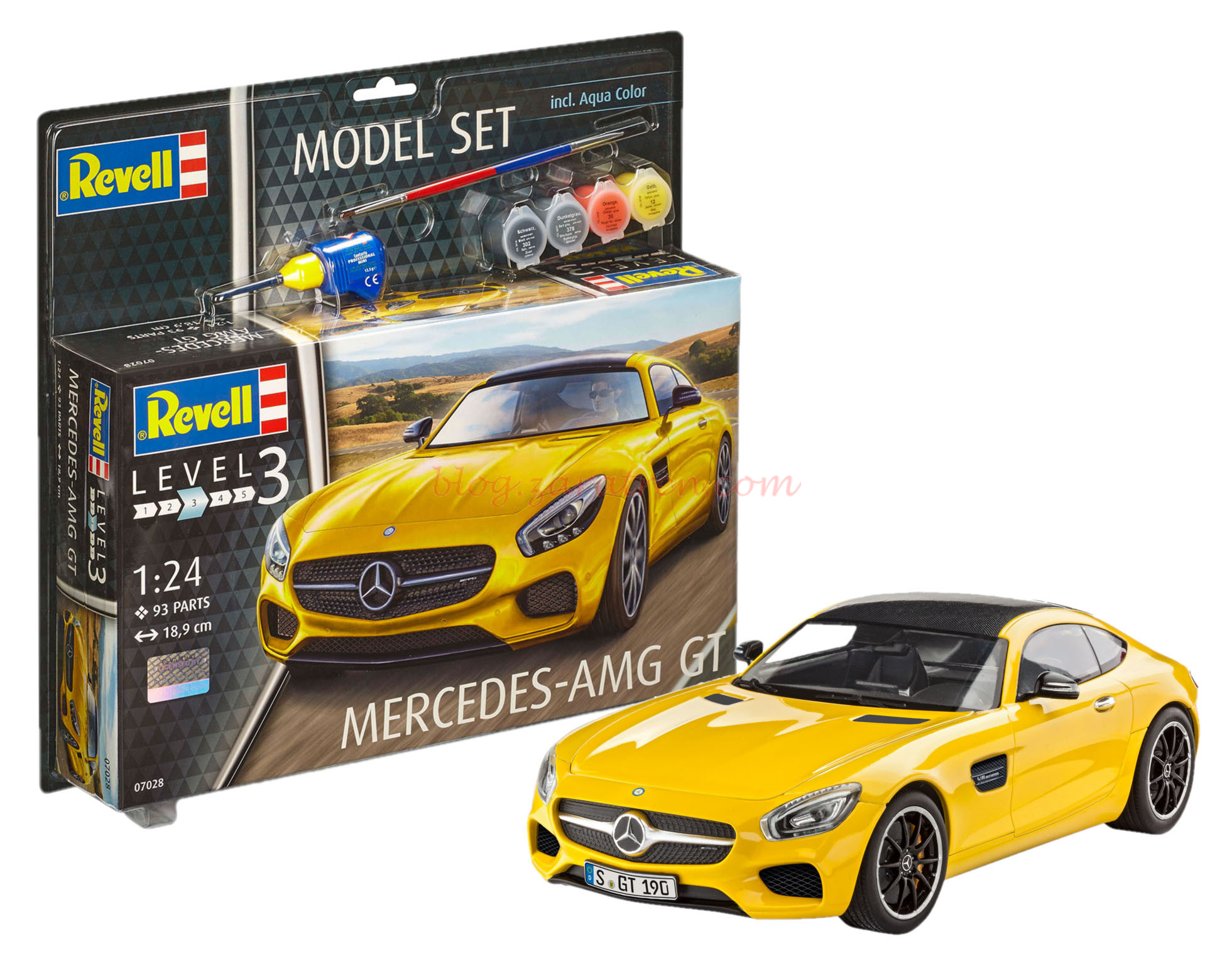 Revell – Mercedes-AMG GT, Escala 1:24, Ref: 67028