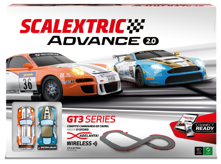 Scalextric – GT3 Series ( Avance ), Escala 1/32, Ref: E10402S500