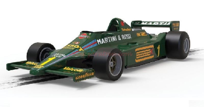 Lotus 79 – USA GP West 1979 – Mario Andretti, Escala 1/32. Marca Superslot, Ref: H4423