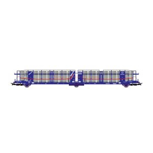 Jouef - Plataforma dos pisos, Laeks Mega Car Carrier, Trans. Coches, TRANSFESA/HISPANAUTO, H0. Ref: HJ6266