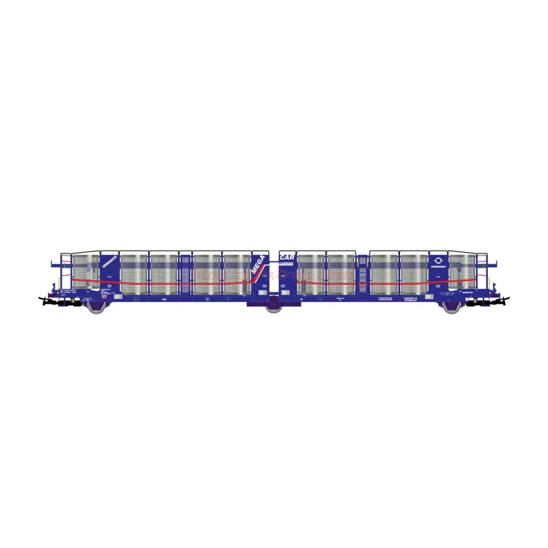 Jouef – Plataforma dos pisos, Laeks Mega Car Carrier, Trans. Coches, TRANSFESA/HISPANAUTO, H0. Ref: HJ6266