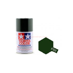 Tamiya - Spray Policarbonato Verde, (86009) ,Bote 100 ml, Ref: PS-9