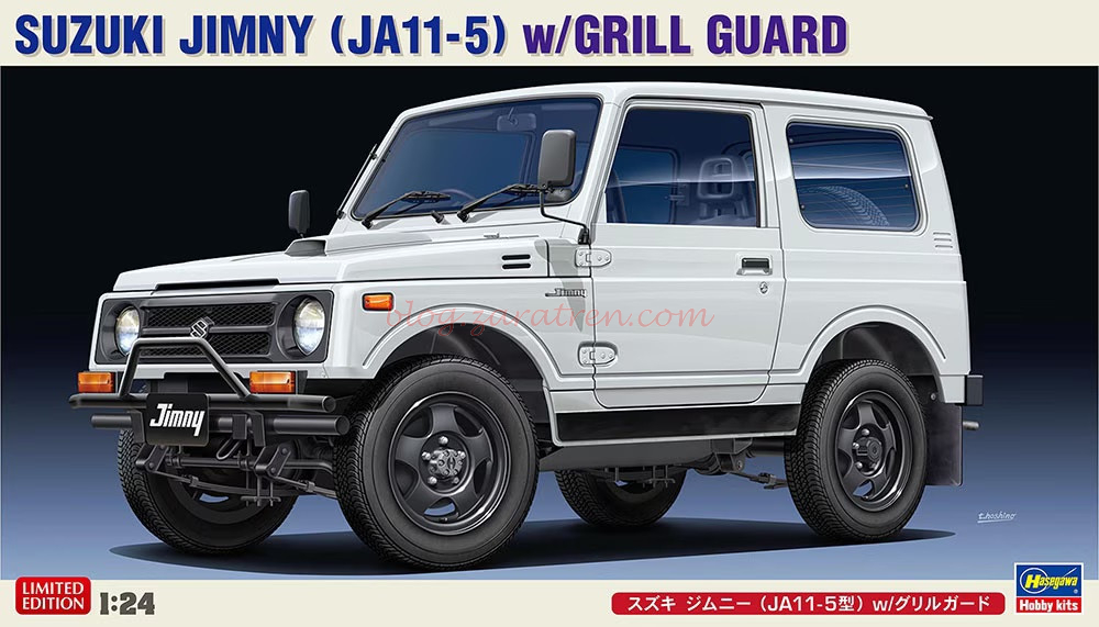 Hasegawa – Coche Suzuki Jimny (JA11-5) w/Grill Guard, Escala 1:24, Ref: 20650