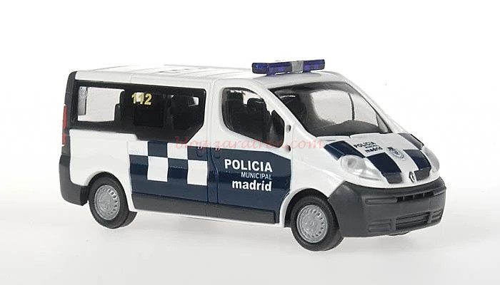 Rietze – Furgoneta Renault Trafic, Policía Municipal de Madrid, Escala H0, Ref: 51367