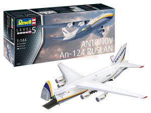 Revell - Avión Antonov An-124 Ruslan, Escala 1:144, Ref: 03807