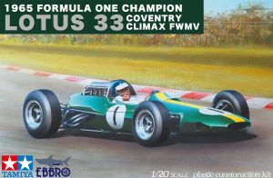 Ebbro Plastic Kit - Coche Formula Lotus 33, Escala 1:24, Ref: 20027