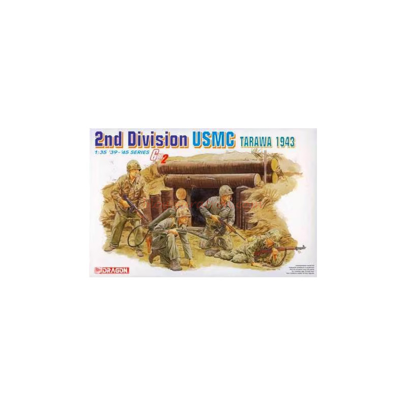 Dragón – Figuras 2nd Division USMC, Escala 1:35, Ref: 6272