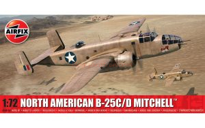 Airfix - Avión North American B-25C/D Mitchell, Escala 1:72, Ref: A06015A