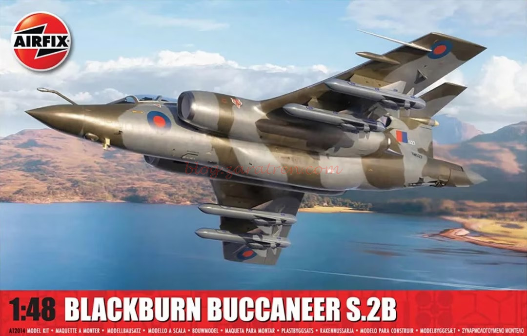 Airfix – Avión Blackburn Buccaneer S.2B, Ref: A12014