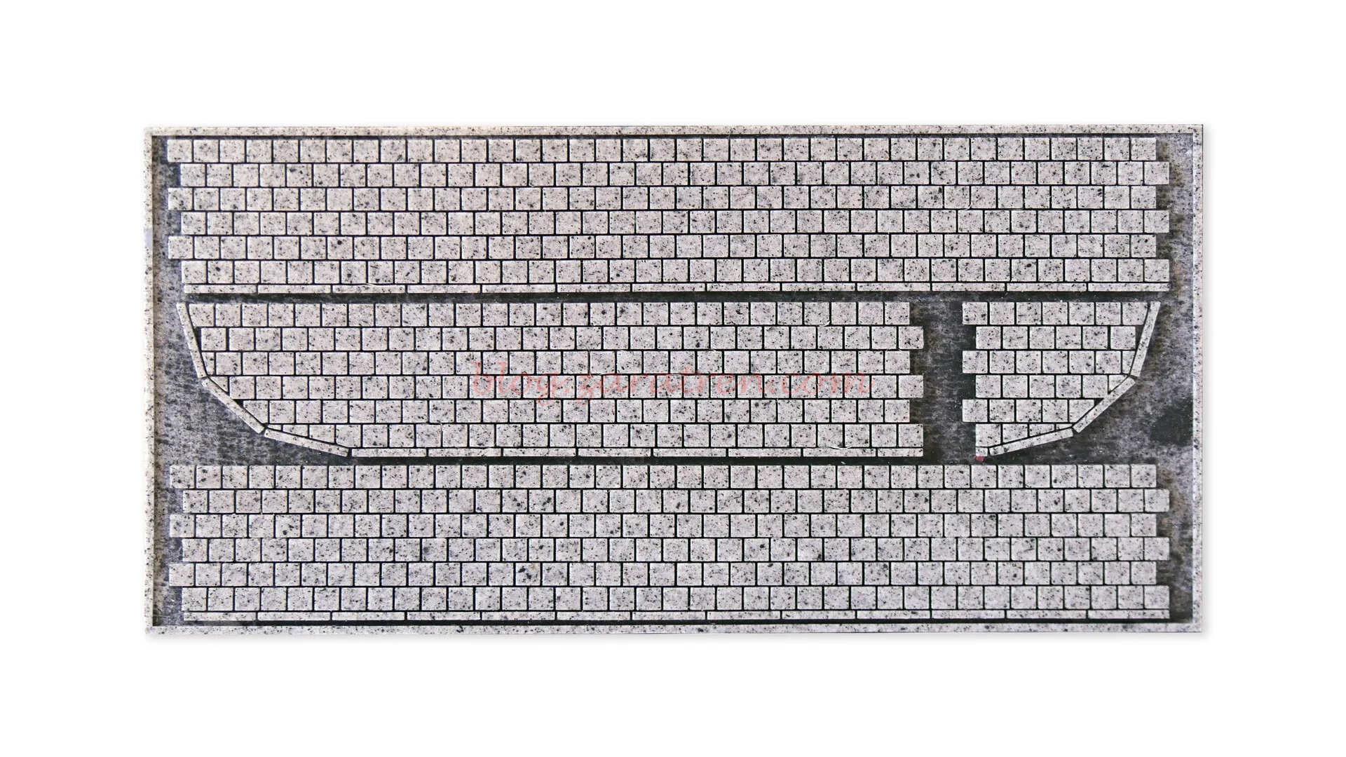 Noch – Pavimento estructurado de Cobblestones, 2.4 cm ancho y 83 cm largo, Flexible, Escala H0, Ref: 60342