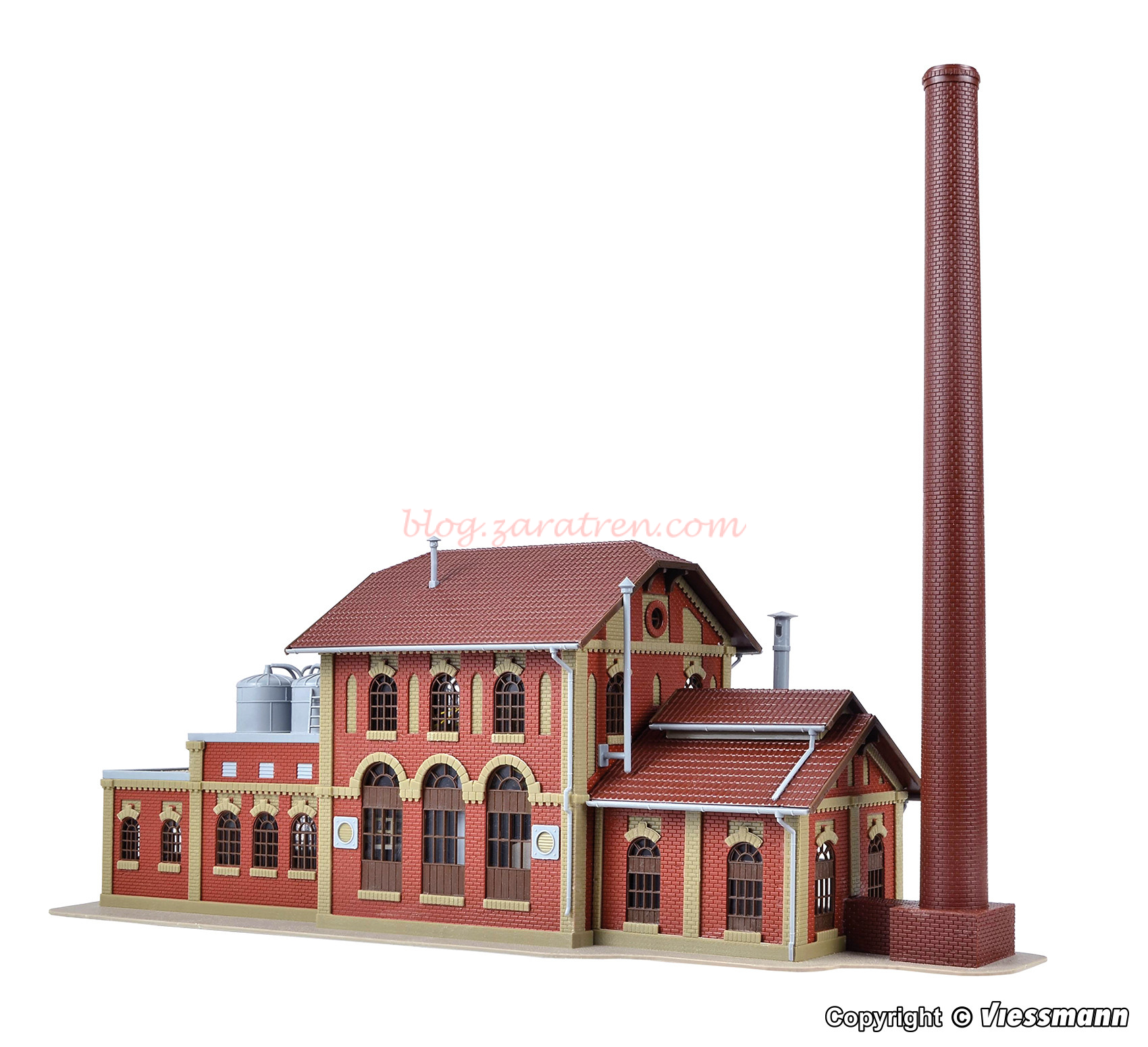 Vollmer – Fabrica cervecera con caldera interior, Epoca III, Escala H0, Ref: 45609
