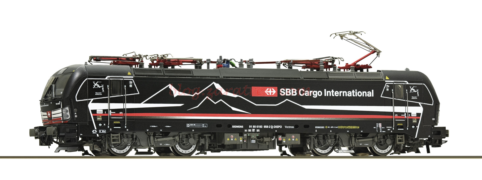 Roco – Maquina electrica SBB Cargo International 193 658-2, D.Sonido, Escala H0, Ref: 70727