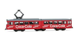Arnold - Tranvía DUEWAG GT6, Versión Essen "Coca-Cola", Época IV-V, Analógico, Escala N, Ref: HN2605