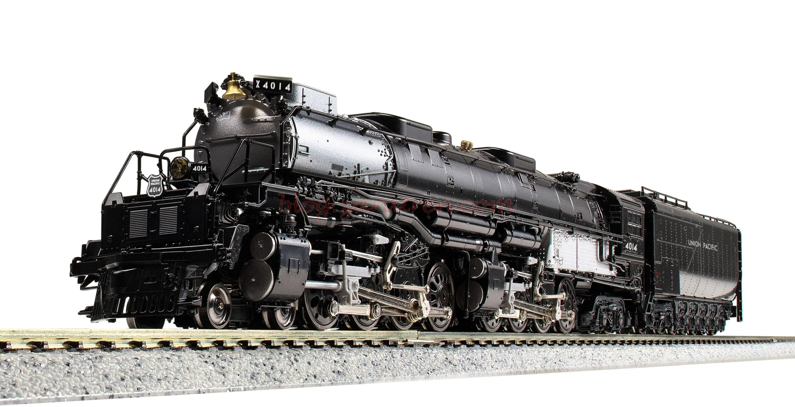 Kato – Locomotora de vapor 4-8-8-4 Big Boy, Digital con Sonido, Escala N, Ref: 126-4014S