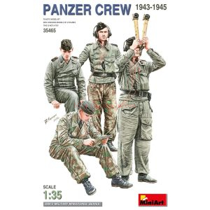 Miniart - Tripulación de Panzer 1943-1945, Escala 1:35, Ref: 35465