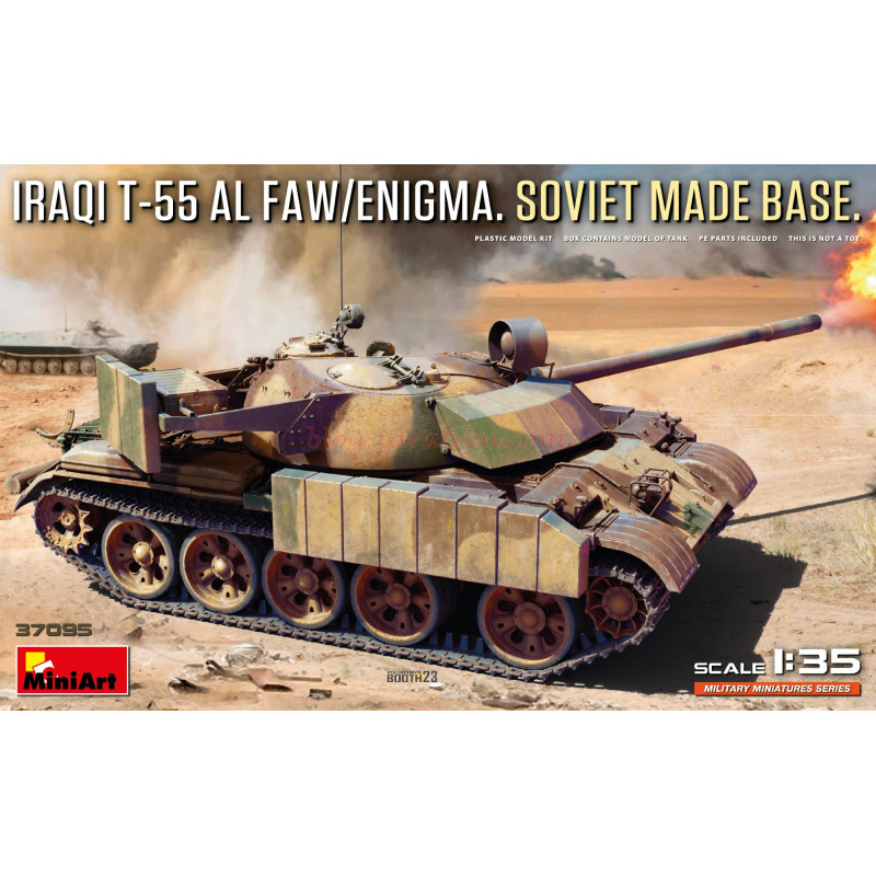 Miniart – Tanque T-55 Iraqui, Escala 1:35, Ref: 37095