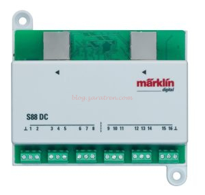Marklin - Decodificador S88, Dos carriles, Escala H0, Ref: 60882