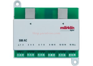 Marklin - Decodificador S88, Tres carriles, Escala H0, Ref: 60881