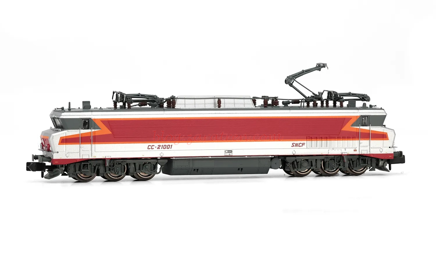 Arnold – Locomotora eléctrica CC 21001, librea plateada, SNCF, Época IV, Analógica, Escala N. Ref: HN2585